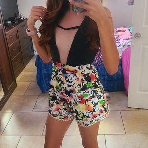 Size Small Boutique Floral Romper